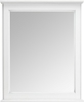 ASB-Woodline Зеркало Венеция 70 белое патина серебро